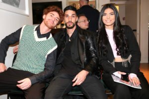 Federica Petagna e Stefano Teodisio con Michael Castorino