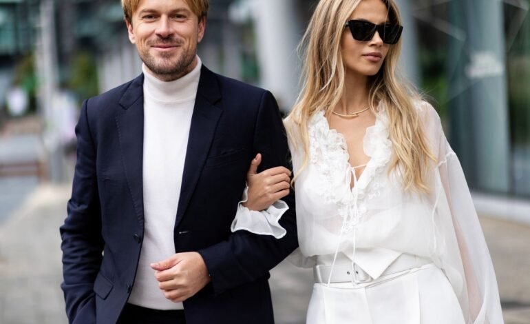 Simona Jakstaite incanta la Milano Fashion Week 2025
