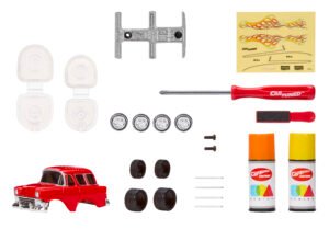 CARTUNED Custom Model Kit 1956 Chevy Nomad ph press