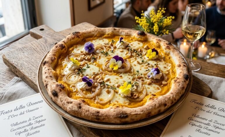 Festa della donna pizza