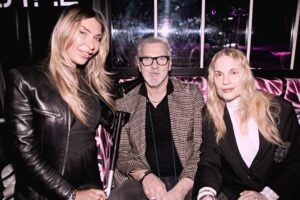 Stefano Tacconi con Laura e Rosy Dillettuso